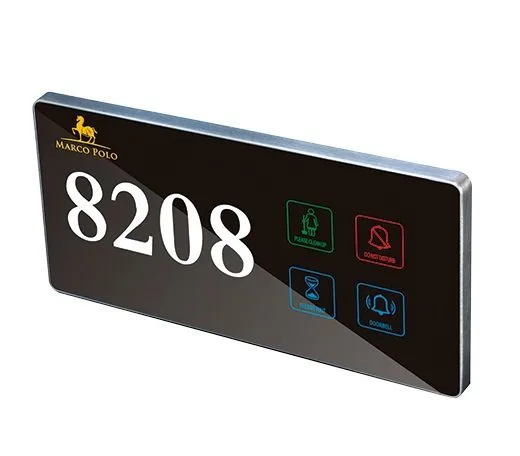 Sinalizador Modelo NPQLO2 - Sinalizador Touch Screen para Hotel, Pousada e Motel