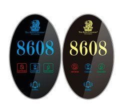 Sinalizador Modelo NPRL01 - Sinalizador Touch Screen para Hotel, Pousada e Motel