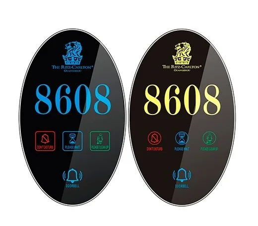 Sinalizador Modelo NPRL01 - Sinalizador Touch Screen para Hotel, Pousada e Motel