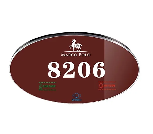 Sinalizador Modelo NPRL02 - Sinalizador Touch Screen para Hotel, Pousada e Motel